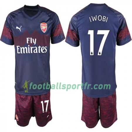 Tenue Arsenal FC Alex Iwobi 17 Enfant Extérieur 2018-2019 Maillot de Foot